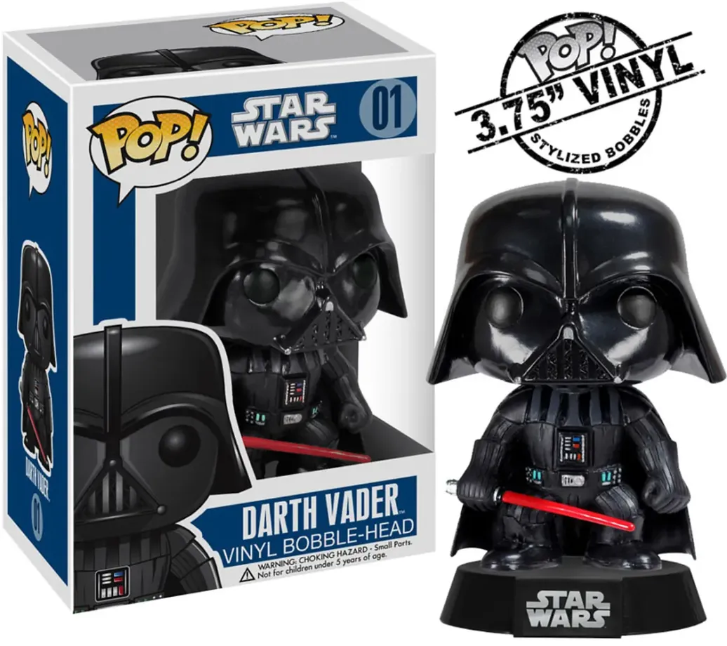 Star Wars POP! Vinyl Wackelkopf-Figur Darth Vader 10 cm
