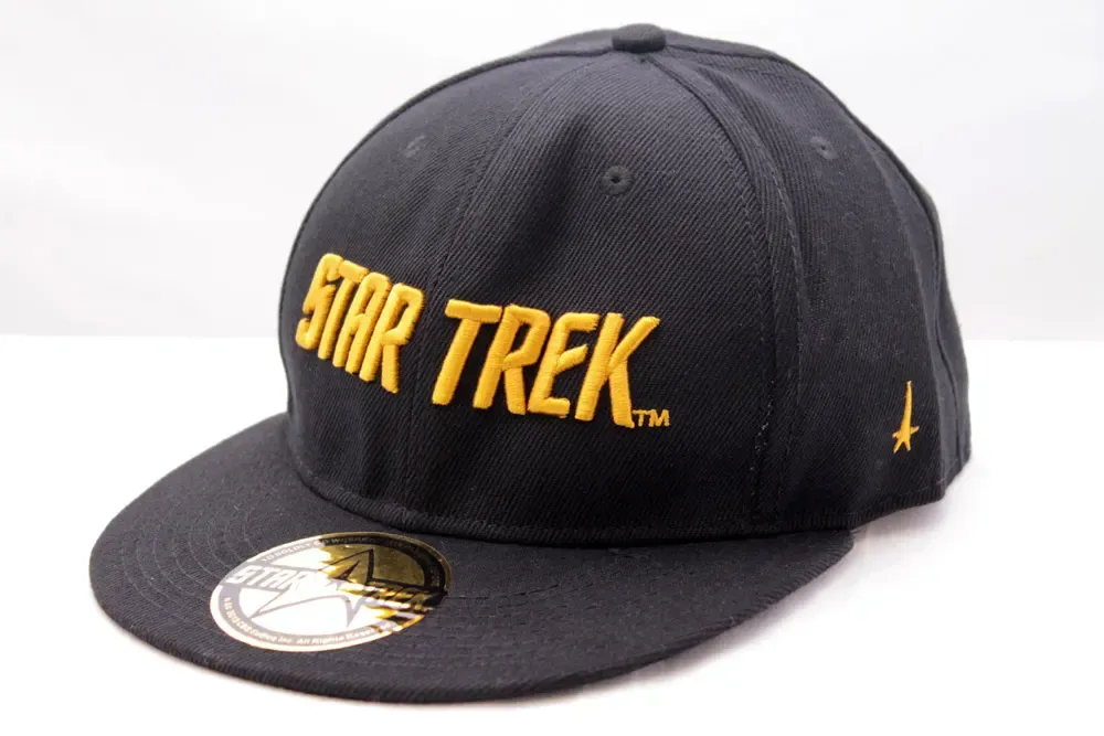 Star Trek Hip Hop Cap Golden Text
