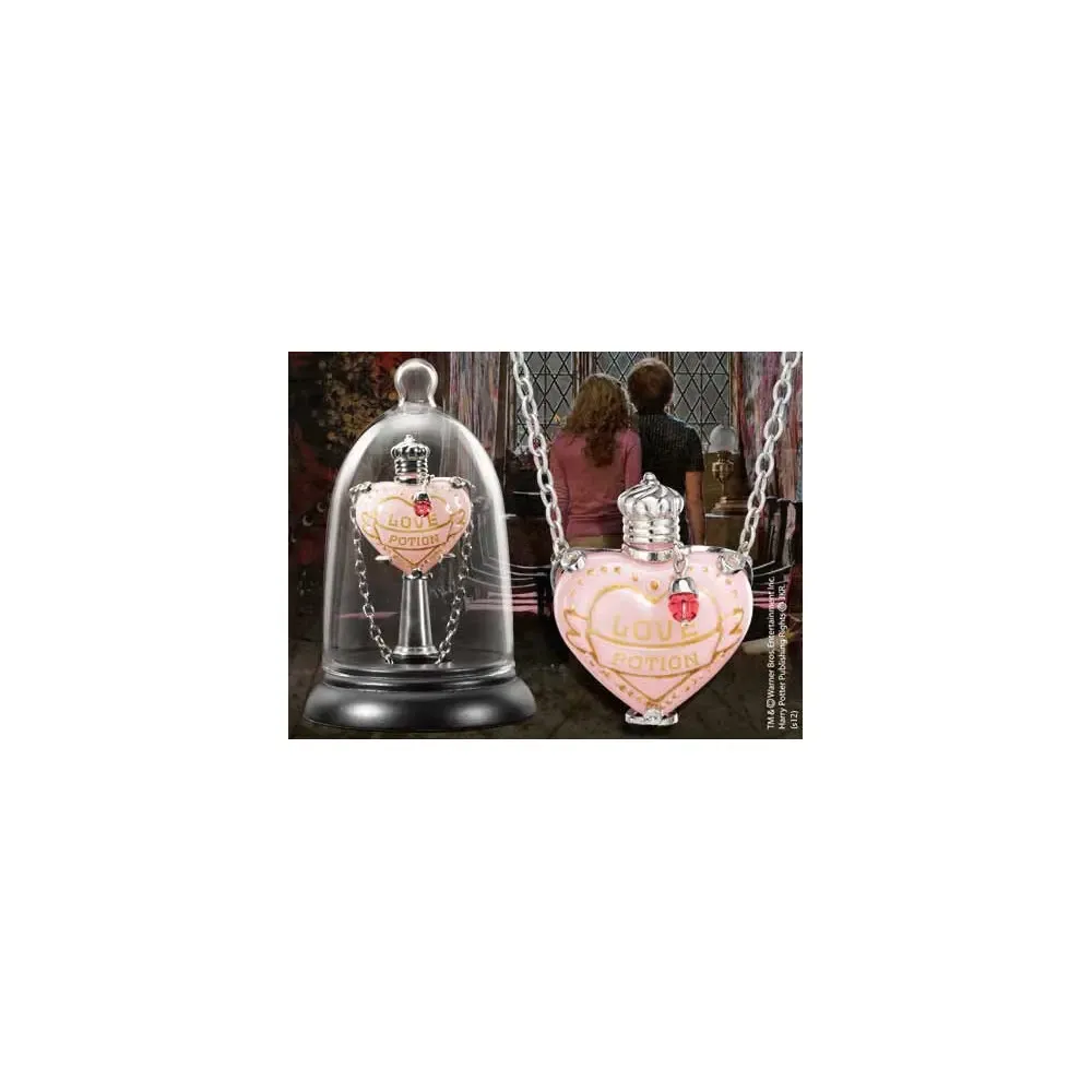 Harry Potter Anhänger mit Kette und Schmuckvitrine Love Potion