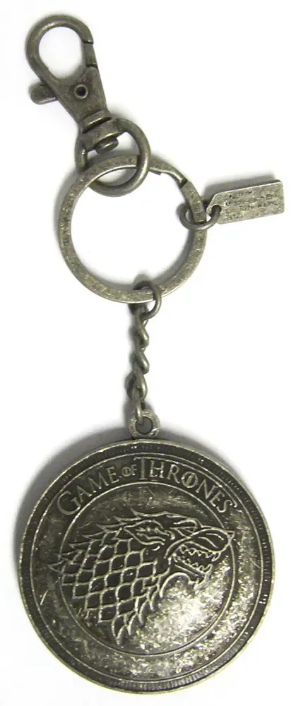 Game of Thrones Metall Schlüsselanhänger Stark