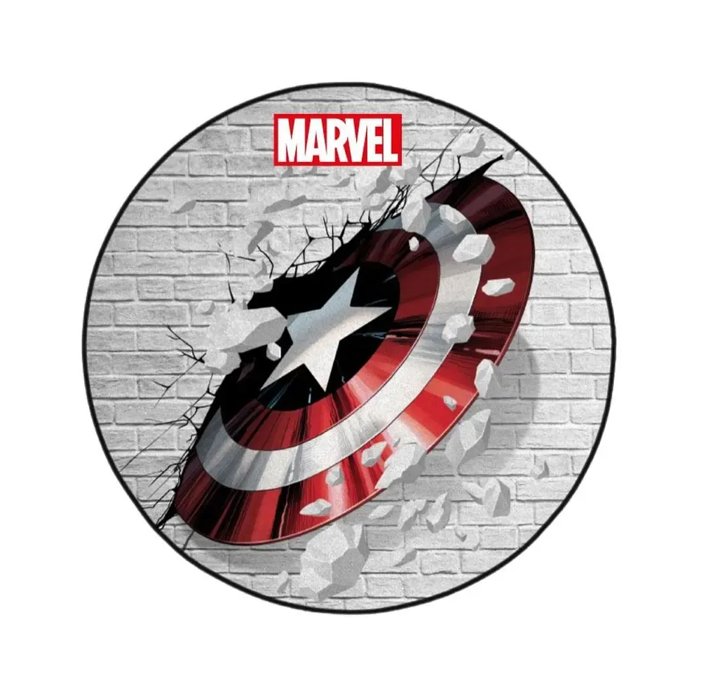 Marvel Teppich Captain America Shield 80 cm