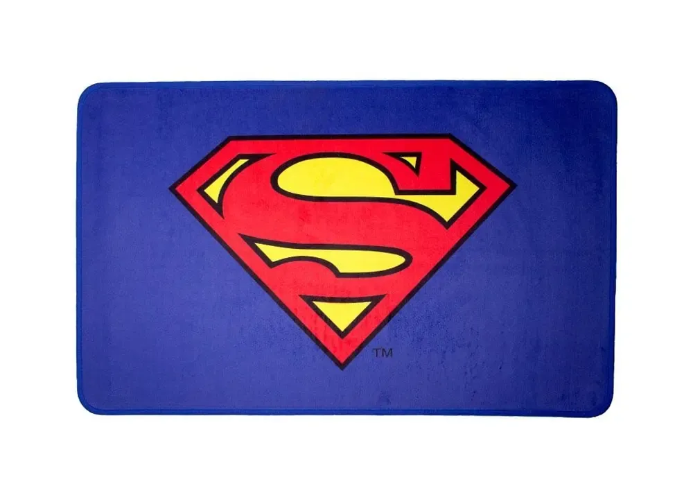DC Comics Teppich Superman Logo 80 x 50 cm