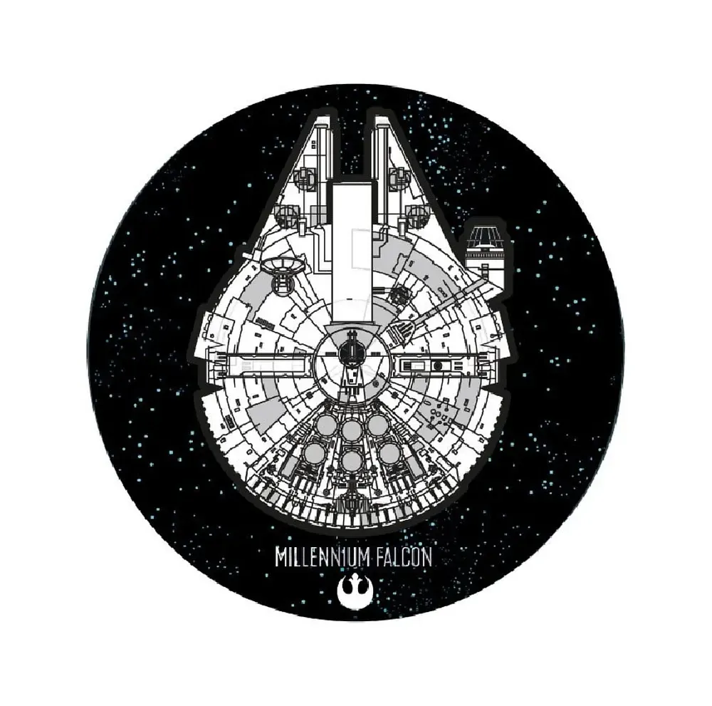 Star Wars Teppich Millennium Falke 80 cm