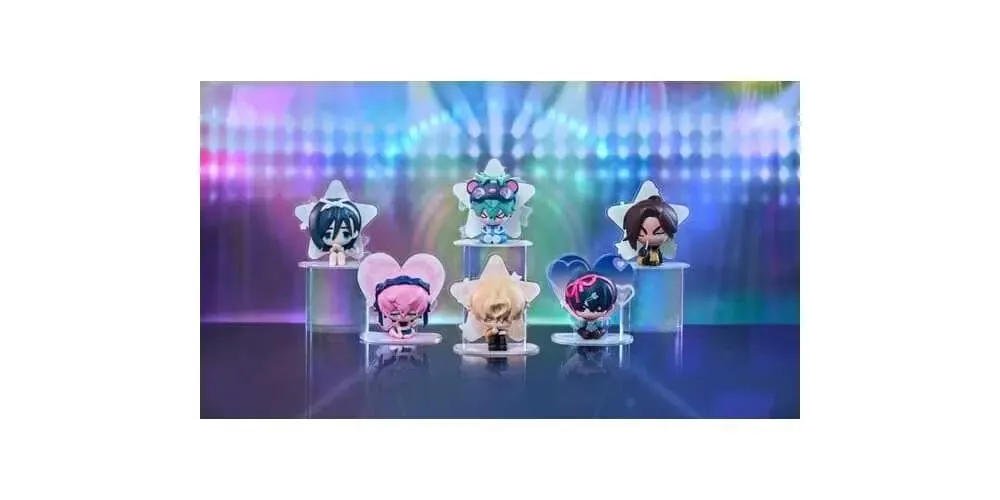 Alien Stage Minifiguren Free Stage Series 6 cm Blind Box Display (6) 