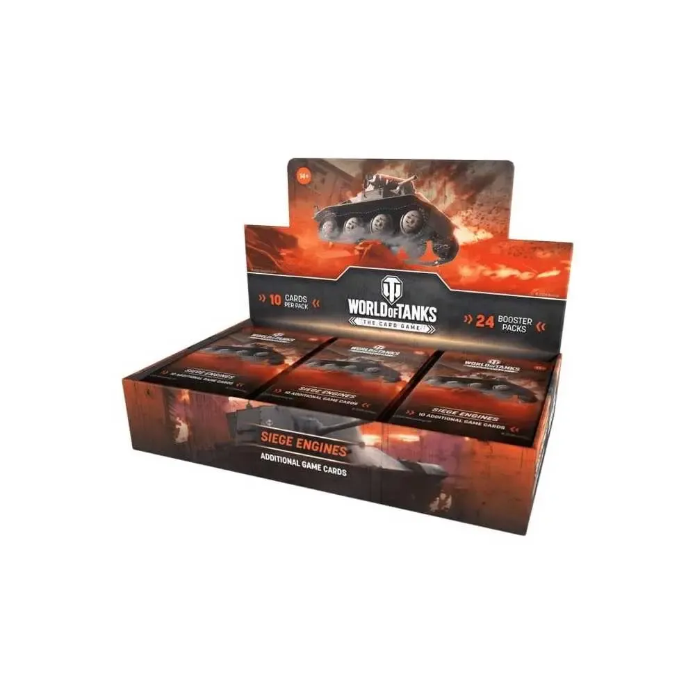 World of Tanks TCG Siege Engines Booster Display (24) *Englische Version*