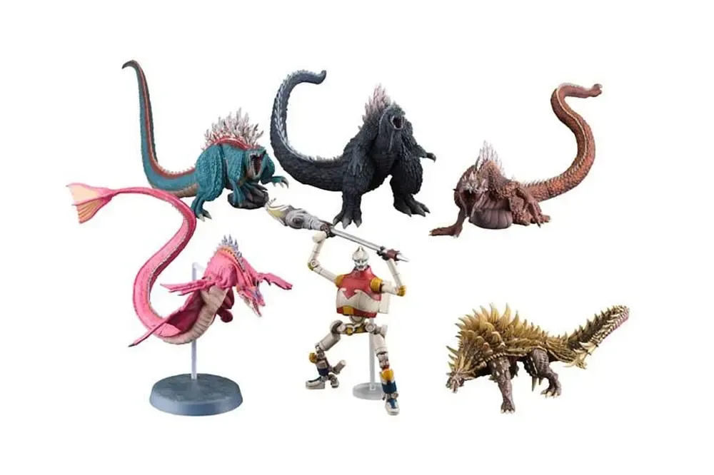 Godzilla II: King of the Monsters Gekizou Series PVC Statuen Set 10 - 23 cm