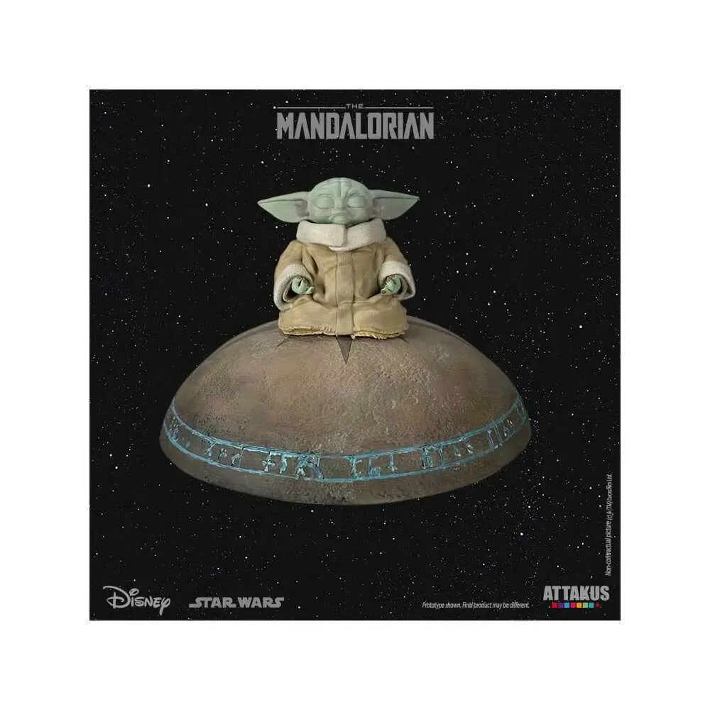 Star Wars: The Mandalorian Classic Collection Statue 1/5 Grogu Summoning the Force 13 cm