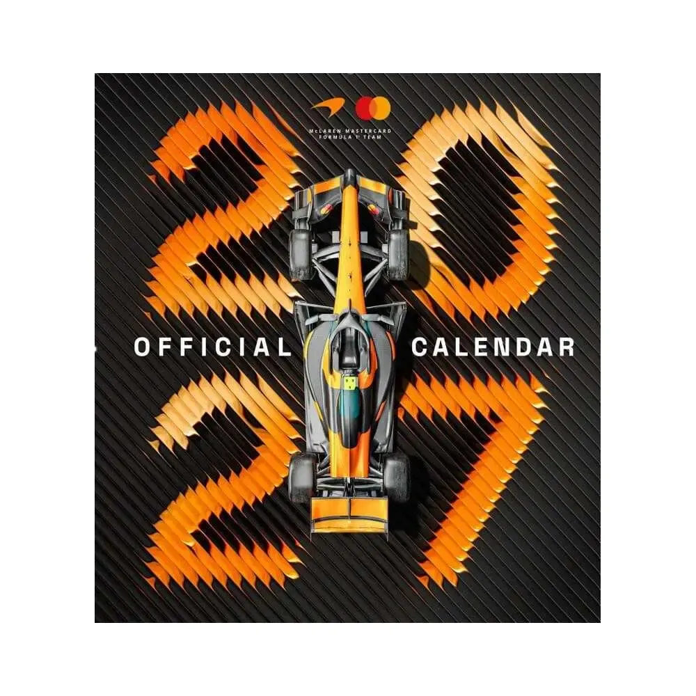 McLaren Mastercard Formula 1 Team Offizieller Kalender 2027 30 x 30 cm