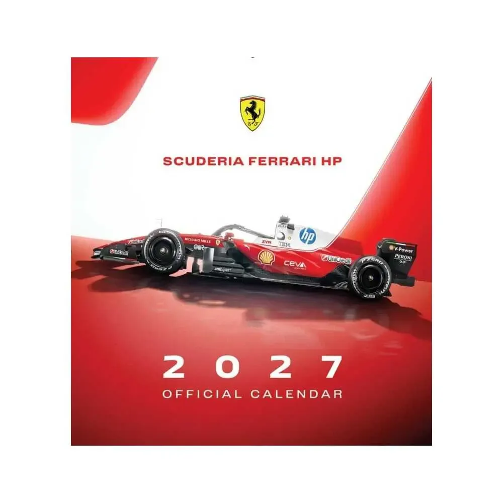 Scuderia Ferrari HP Offizieller Kalender 2027 30 x 30 cm