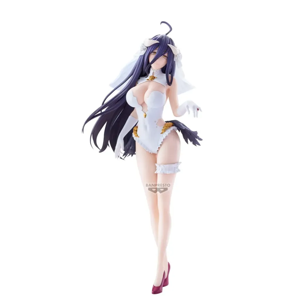 Overlord Glitter&Glamours PVC Statue Albedo Wedding Ver. 27 cm