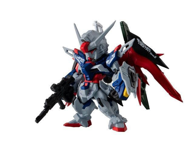 Gundam Seed Freedom: Gundam Converge Figur Destiny Gundam Spec II & Zeus Silhouette 12 cm