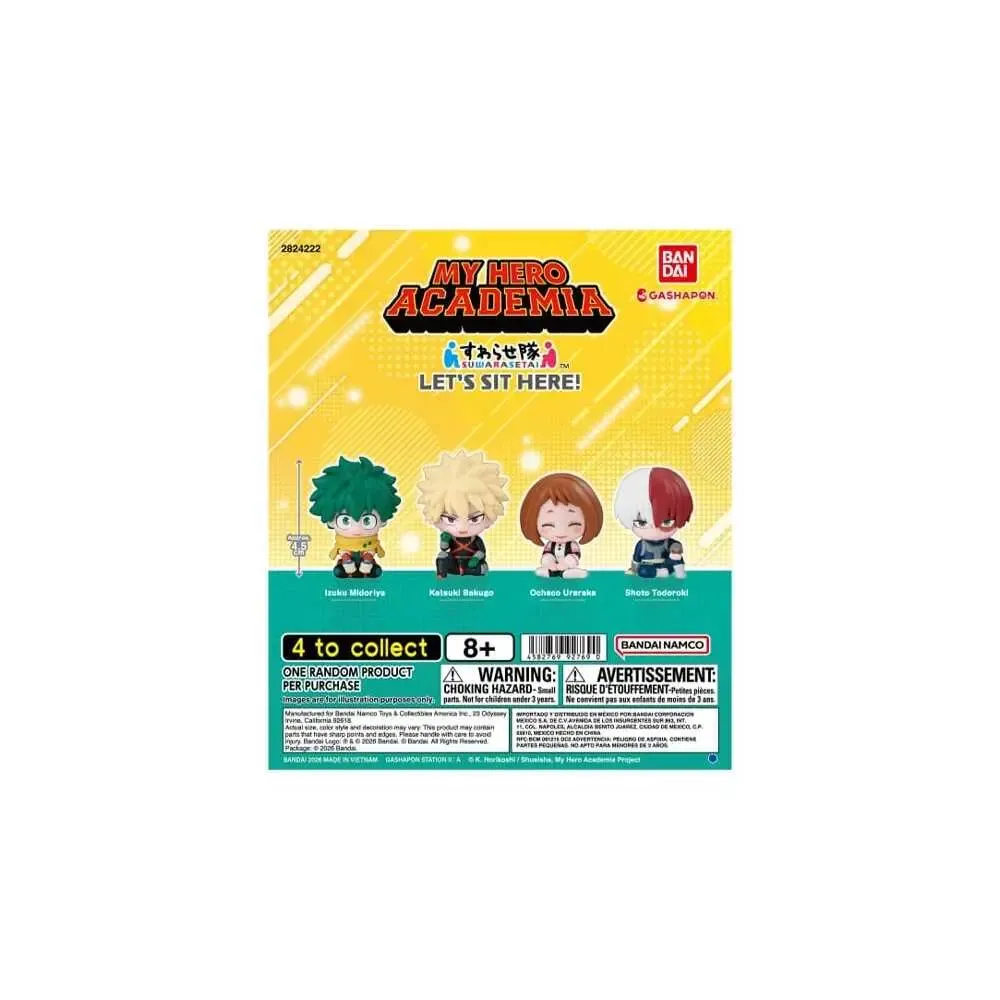 My Hero Academia Gashapon Minifiguren 5 cm Blind Box Display (24)