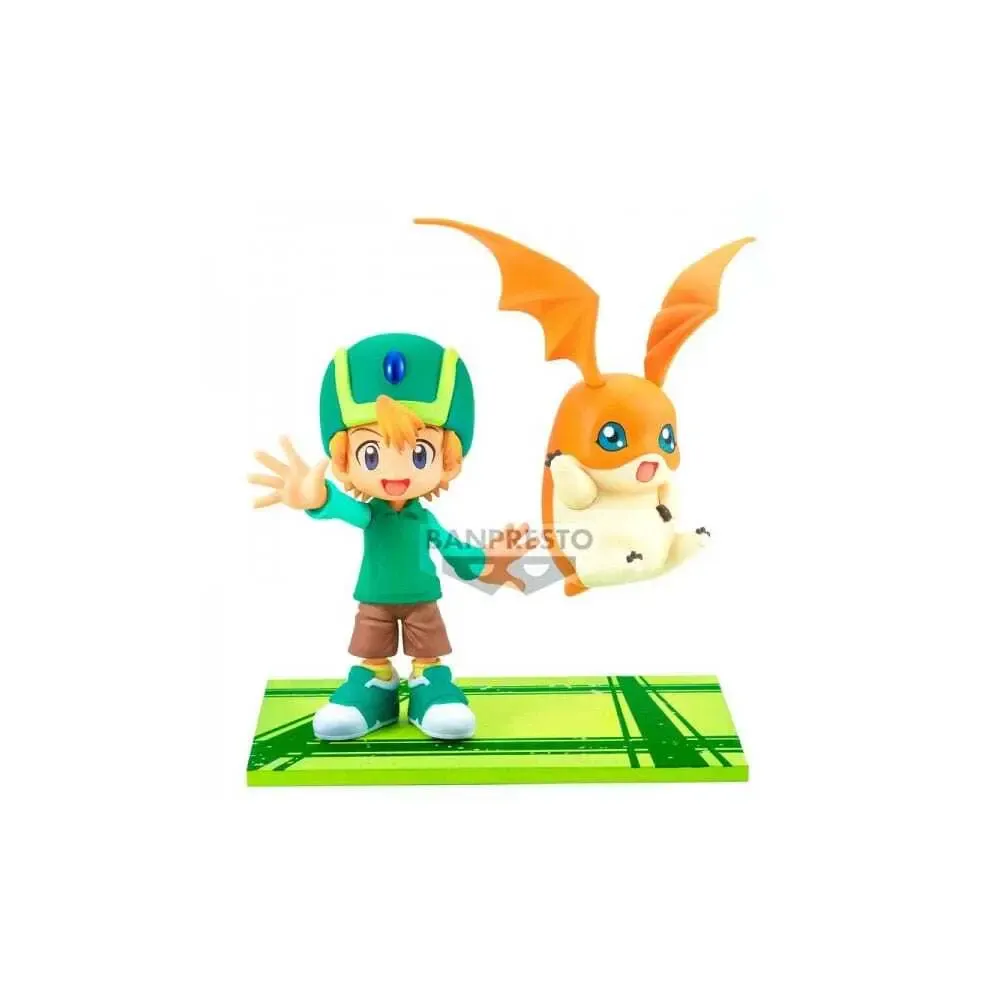 Digimon DXF Adventure Archives PVC Statue Takeru & Patamon 11 cm