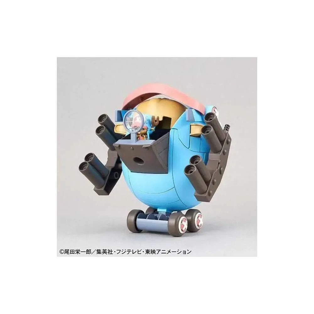 One Piece Plastic Model Kit Chopper Robo Super 1 Guard Fortress