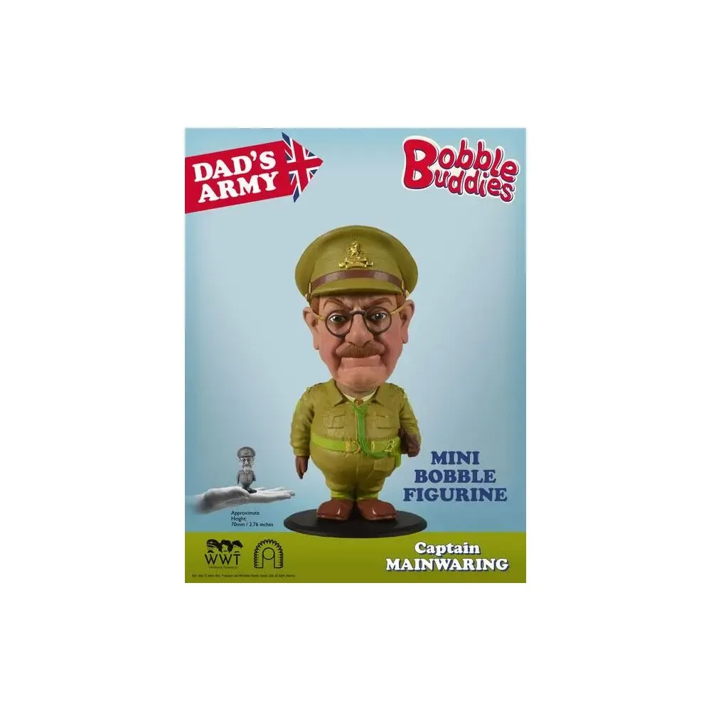 Dad's Army Wackelkopf-Figur Captain Mainwaring 7 cm