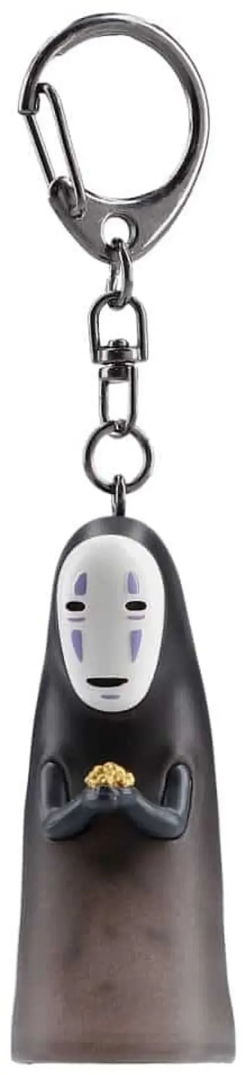 Chihiros Reise ins Zauberland 3D-Schlüsselanhänger No Face with gold dust