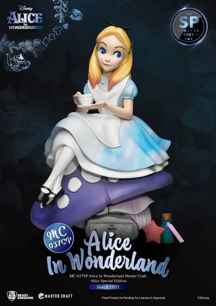 Alice im Wunderland Master Craft Statue Alice 36 cm Special Edition 