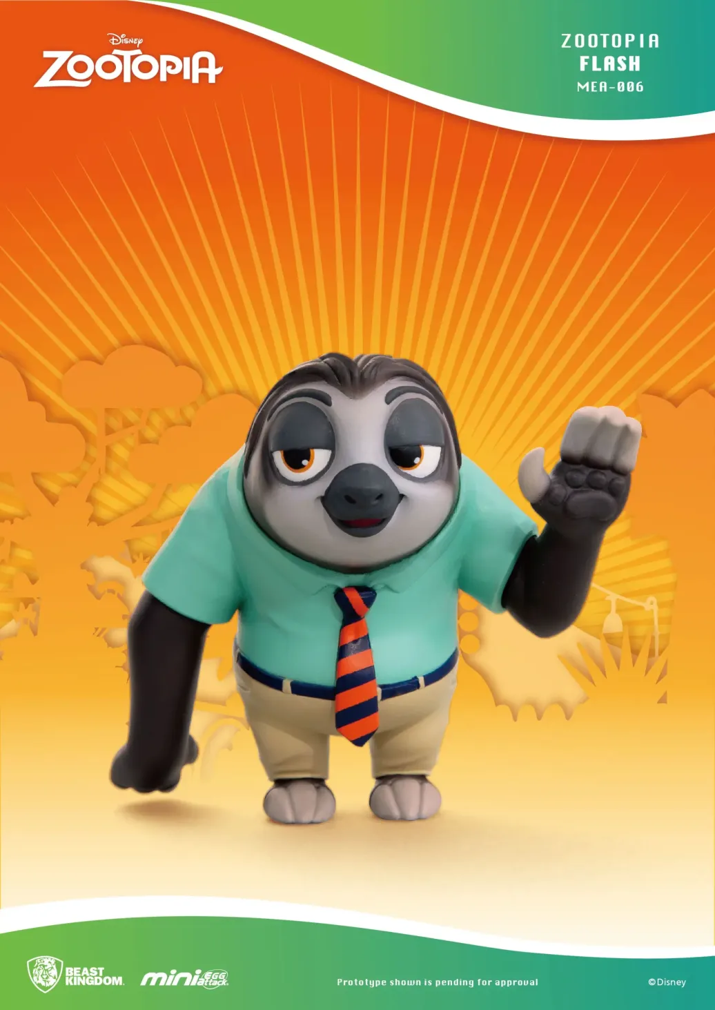 Zoomania Flash Mini Egg Attack Figur 9 cm