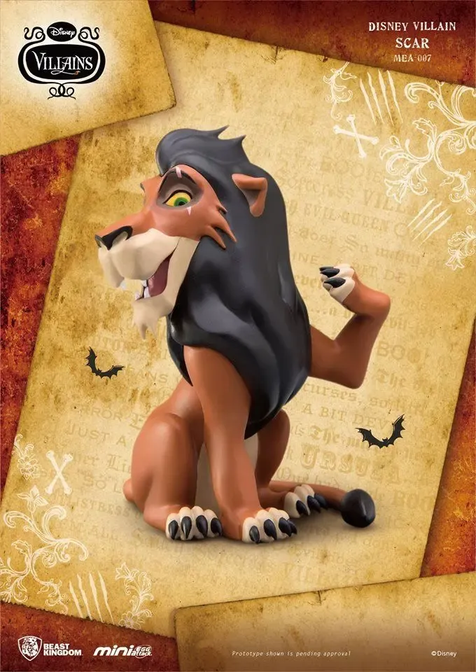 Disney Villains Scar Mini Egg Attack Figur 9 cm