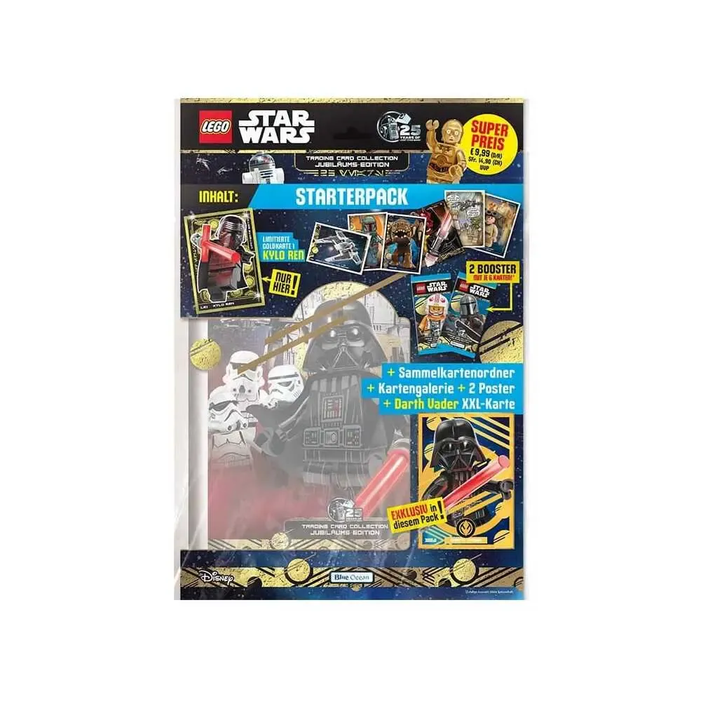 LEGO Star Wars Trading Card Collection 25 Jahre Jubiläums-Edition Starterpack *Deutsche Version*