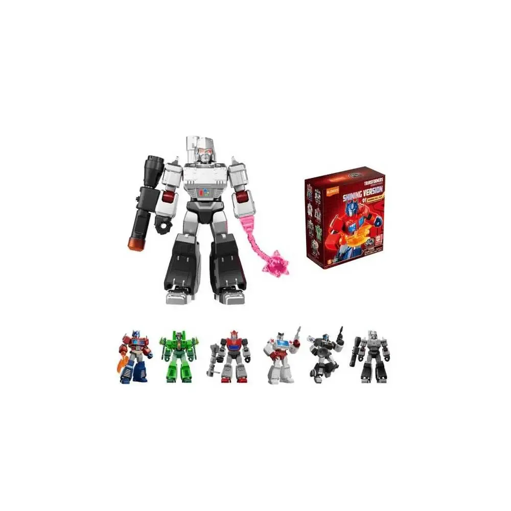 Transformers Blokees Plastic Model Kit Shining Version 01 Shining Roll Out Sortiment (9)