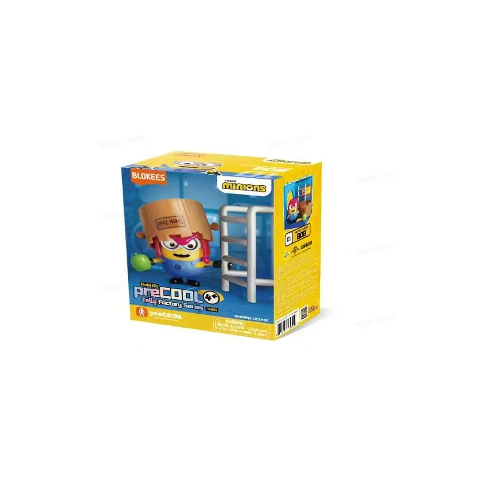 Minions Blokees PreCool Jelly Factory Series 1 Plastic Model Kit 01 Bob the Fruit Keeper