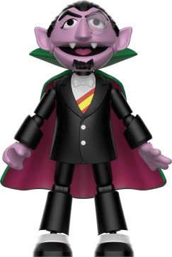 Sesamstraße Blokees PreCool Series 2 Plastic Model Kit 08 Count Von Count 13 cm
