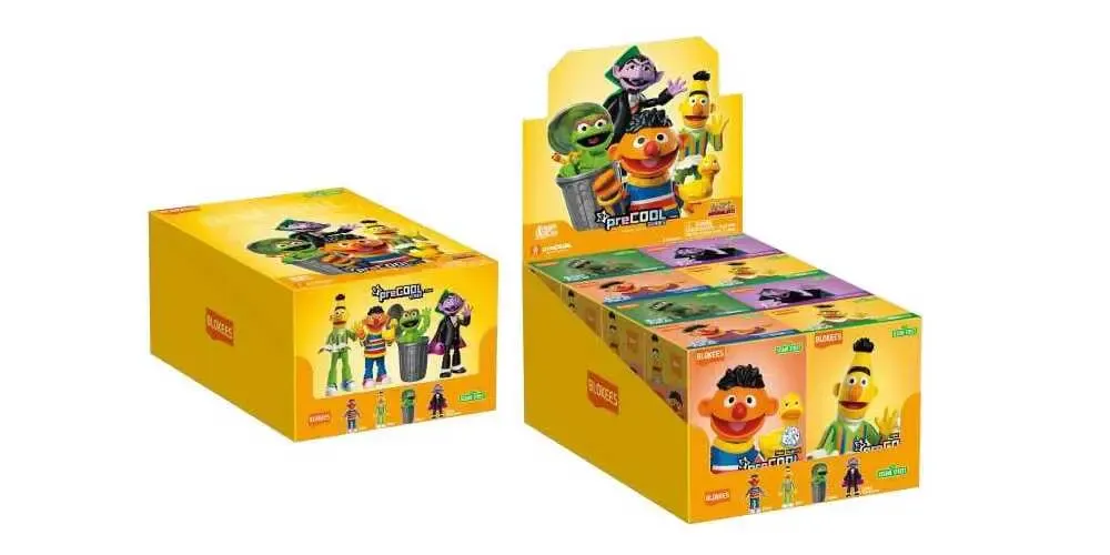 Sesamstraße Blokees PreCool Series 2 Plastic Model Kits Sortiment (8)