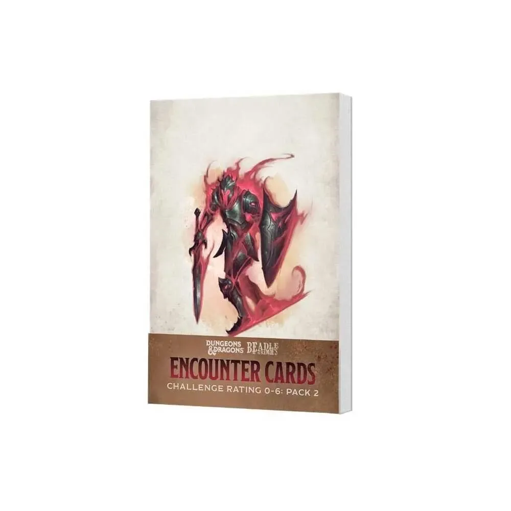 Dungeons & Dragons RPG Begegnungskarten Challenge Rating 0-6: Pack 2 *englisch* 