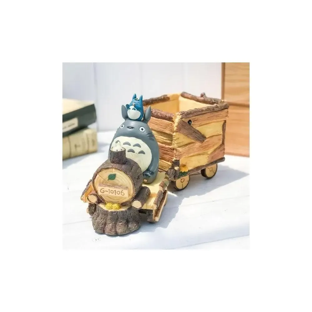 Mein Nachbar Totoro Blumentopf Totoro Train 25 cm