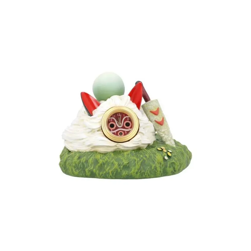 Prinzessin Mononoke Tischuhr On the Sun's Mask 7 cm