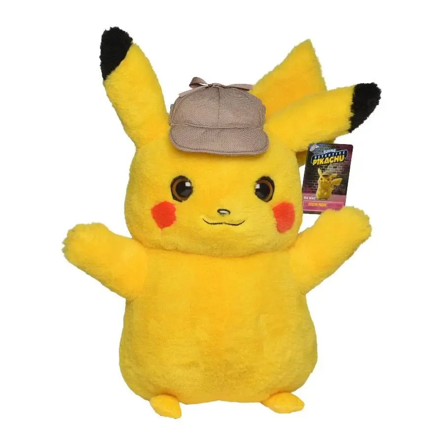 Pokémon: Meisterdetektiv Pikachu Real Scale Plüschfigur 41 cm