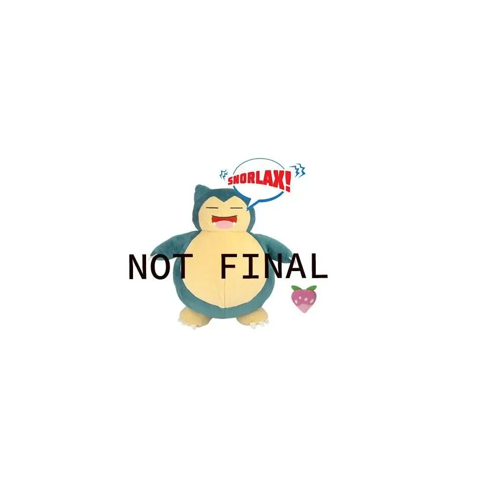 Pokémon Relaxo Snooze Action Plüschfigur mit Sound 25 cm