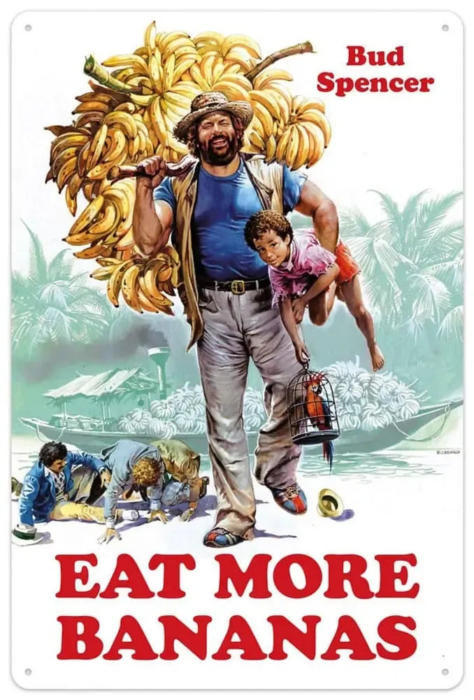 Bud Spencer Blechschild Banana Joe 20 x 30 cm