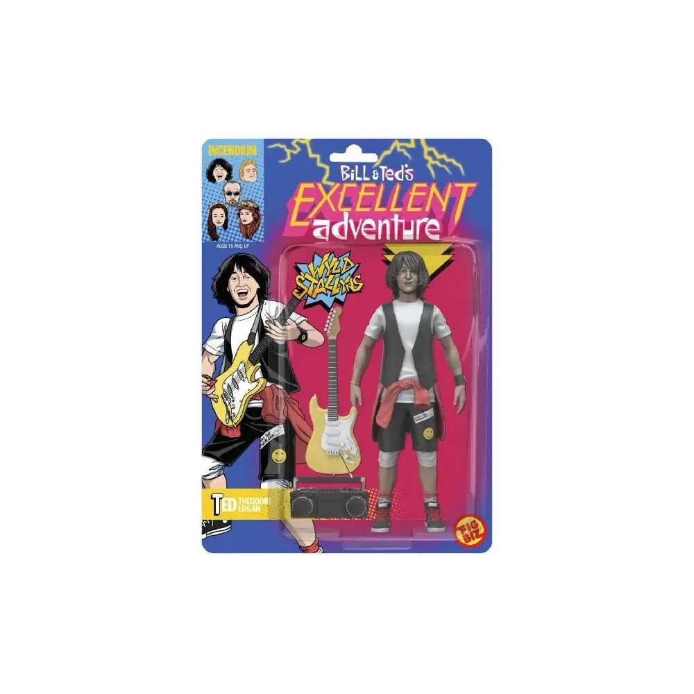 Bill & Teds Ted Theodore Logan, III FigBiz Actionfigur 13 cm