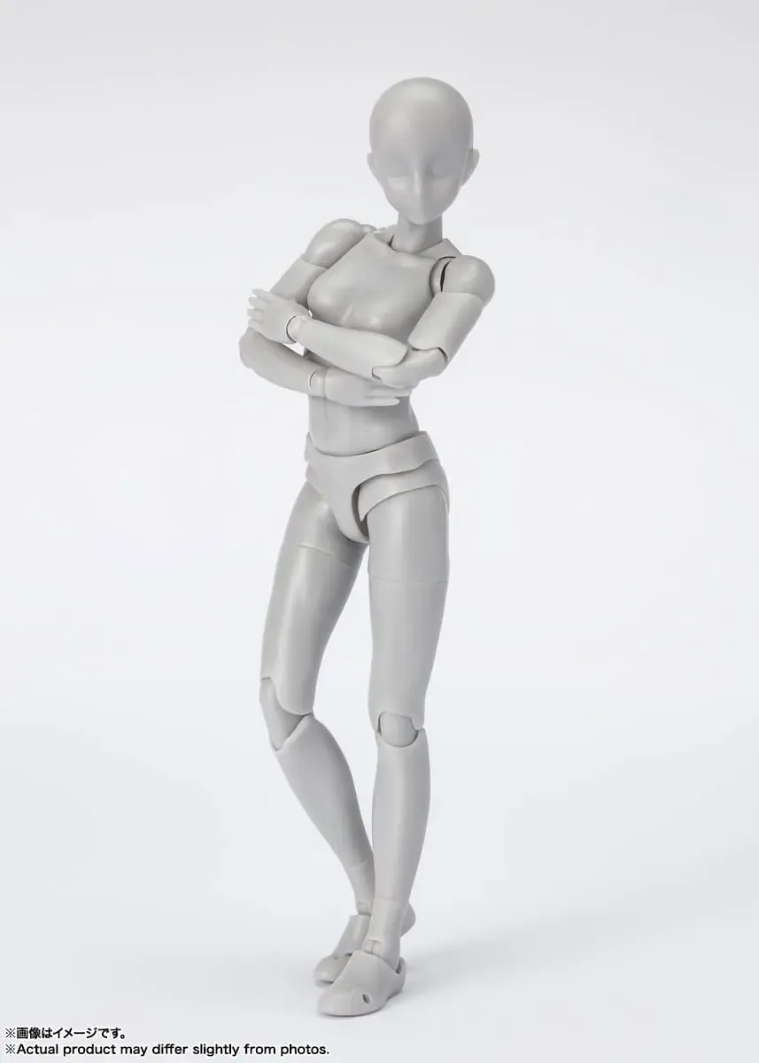 S.H. Figuarts Actionfigur Body-Chan Sports Edition DX Set (Gray Color Ver.) 14 cm