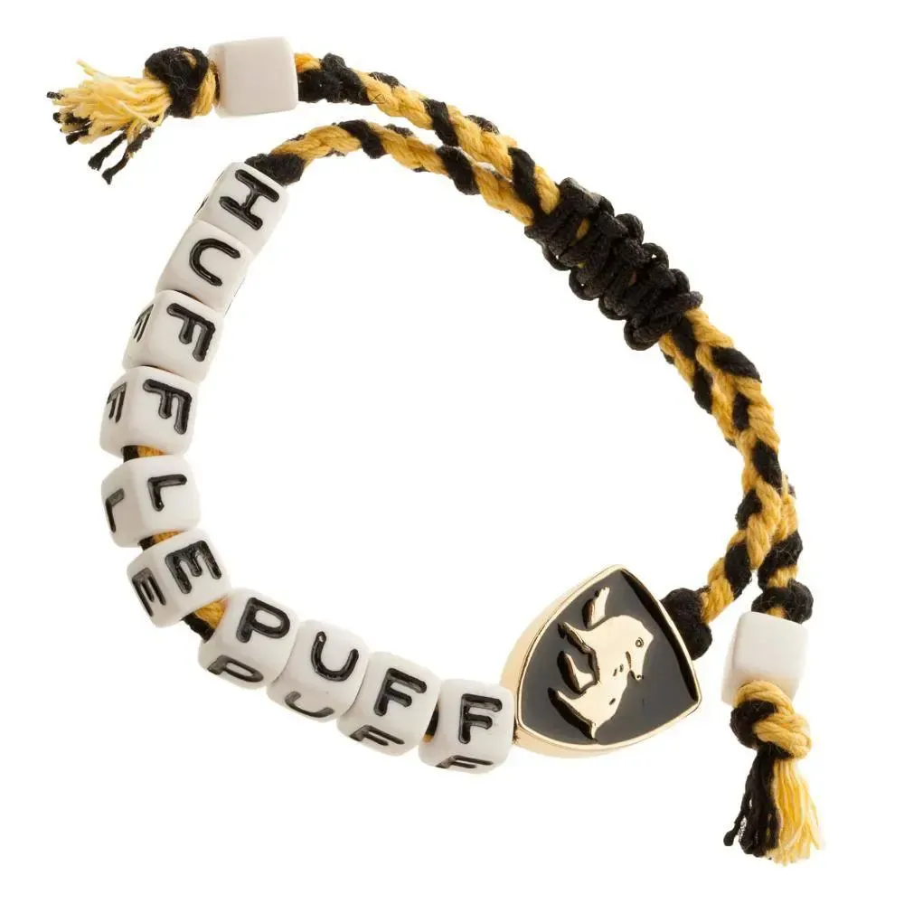Harry Potter Hufflepuff Armband mit Würfelperlen