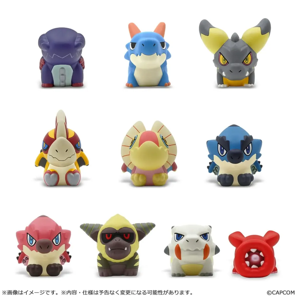 Monster Hunter Figure Builder Sammelfiguren 3 - 5 cm Finger Puppet Monster Hunter Vol. 2 (10)
