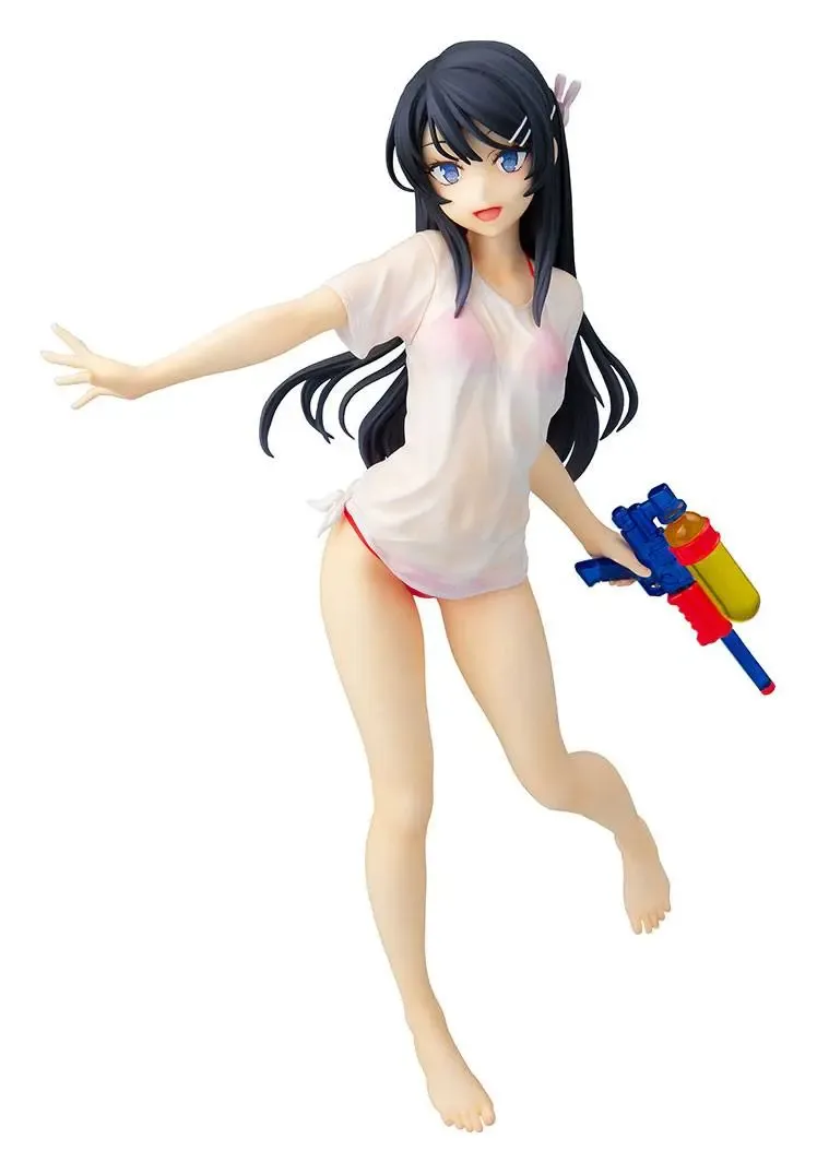 Rascal Does Not Dream of Bunny Girl Senpai Statue 1/7 Mai Sakurajima Water Gun Date Ver. 23 cm