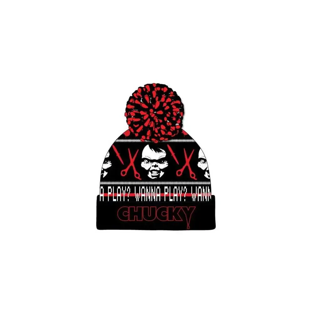 Chucky Pom-Pom Beanie