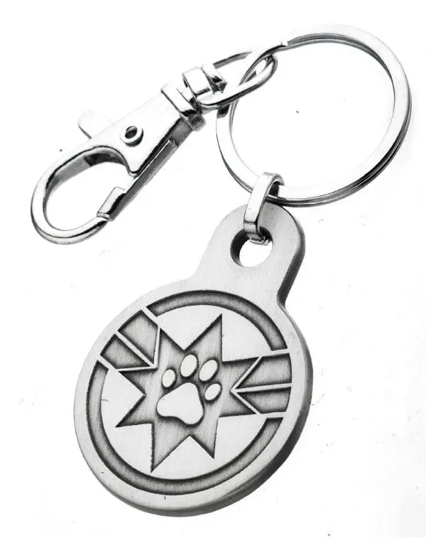 Captain Marvel Goose Metall Schlüsselanhänger