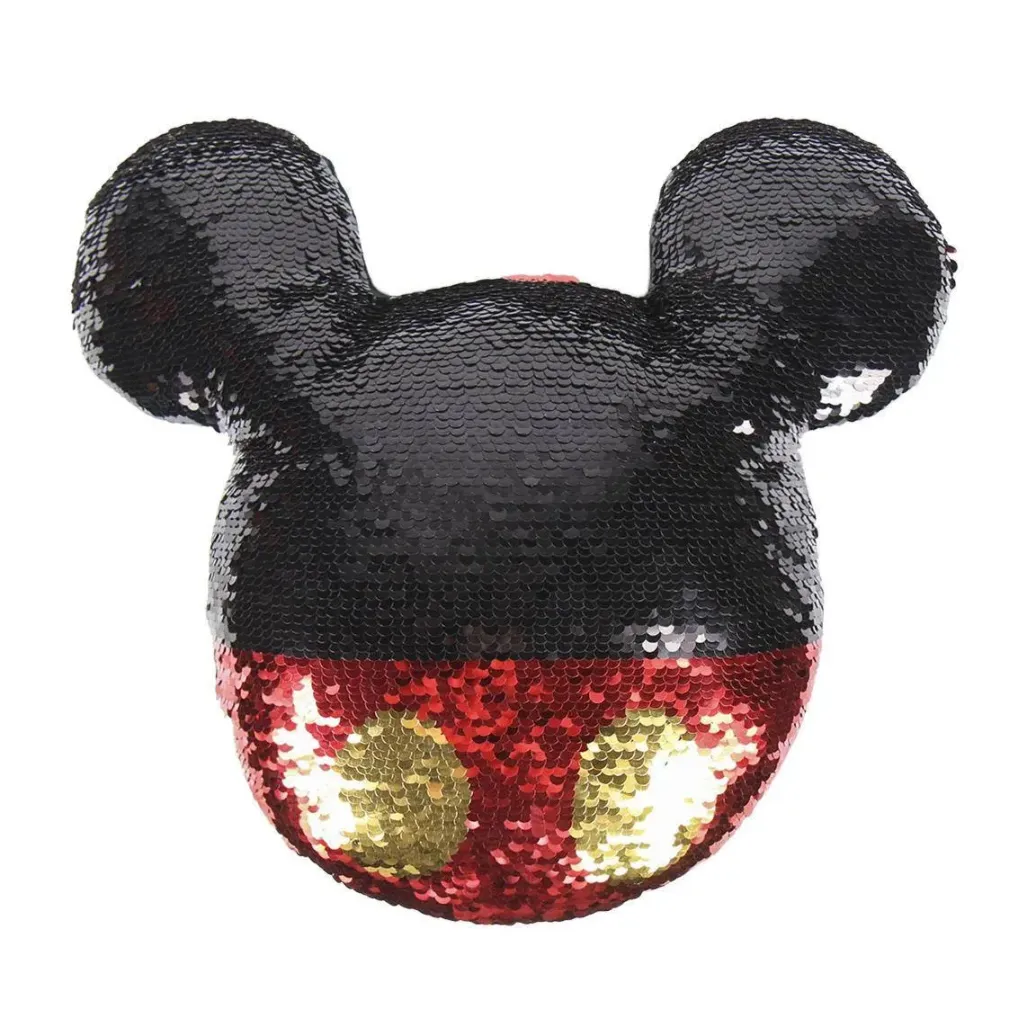 Disney Mickey Pailletten Kissen 30 x 30 cm