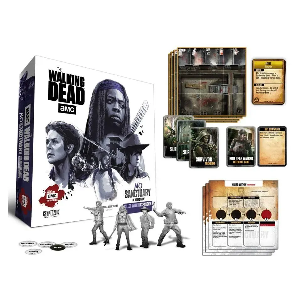 Walking Dead Brettspiel-Erweiterung No Sanctuary: Killer Within