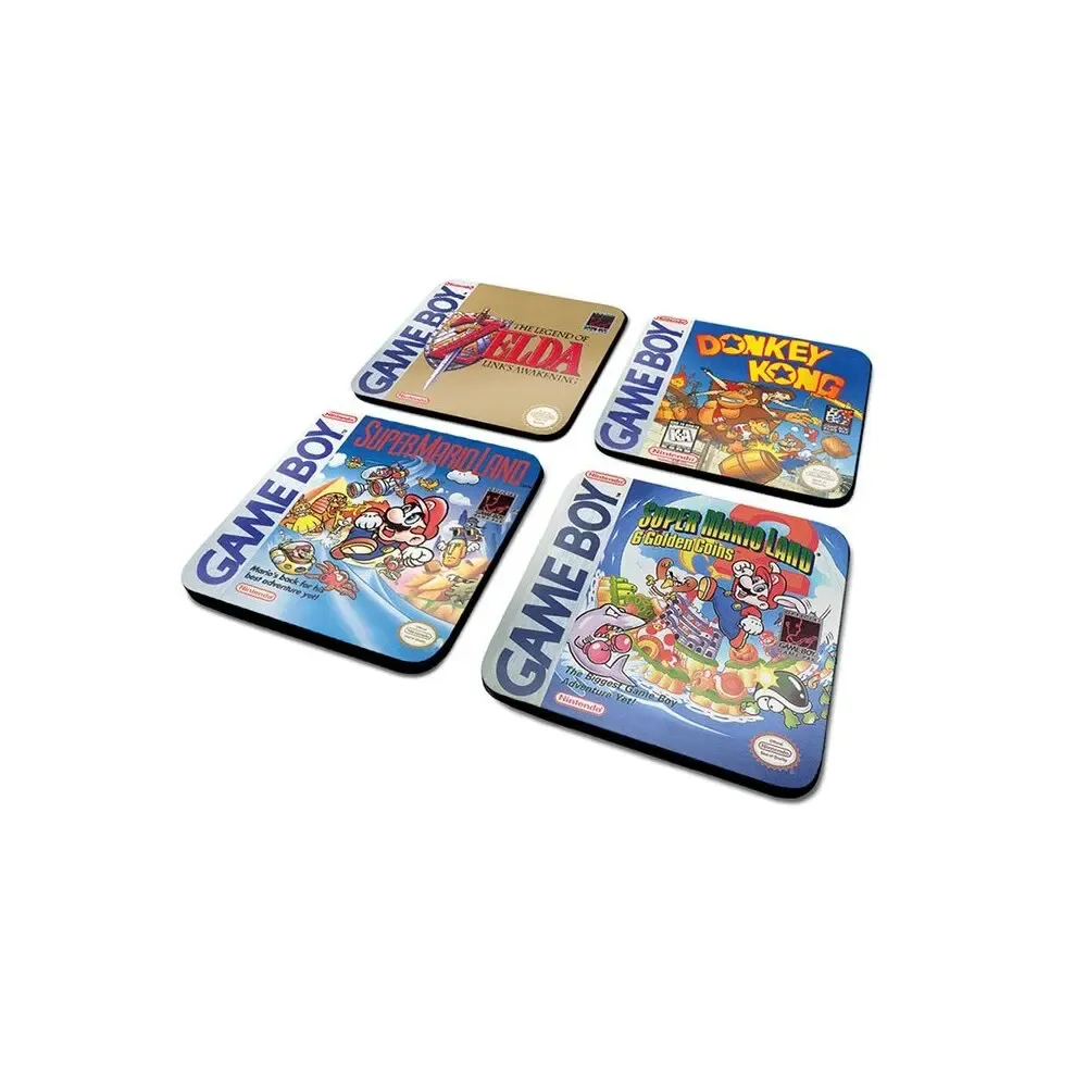 Gameboy Untersetzer 4er-Pack Classic Collection