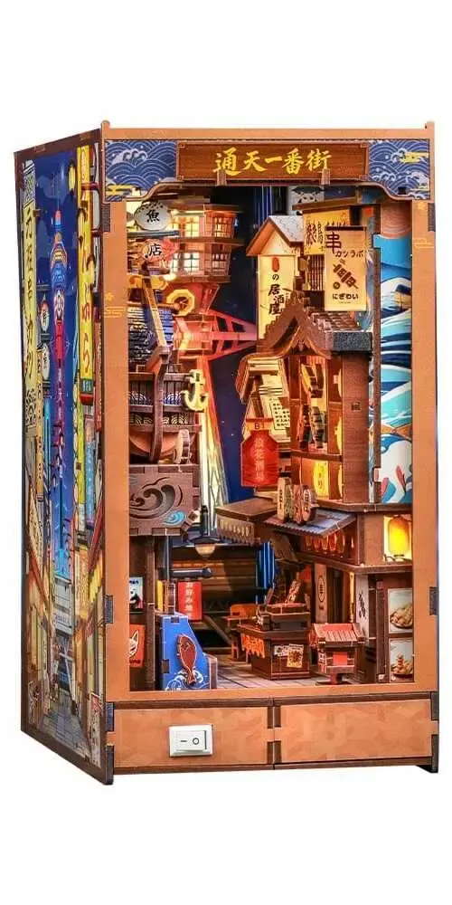 Book Nook Tsutenkaku Ichiban Street 23 x 12 cm