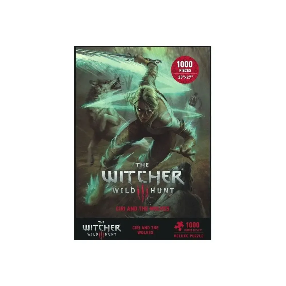 Witcher 3 Wild Hunt Puzzle Ciri und die Wölfe