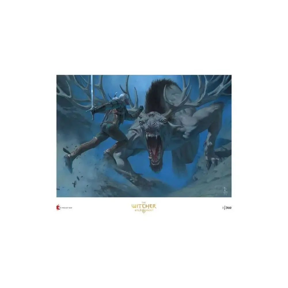 The Witcher 3 Kunstdruck Giclee 40 x 50 cm