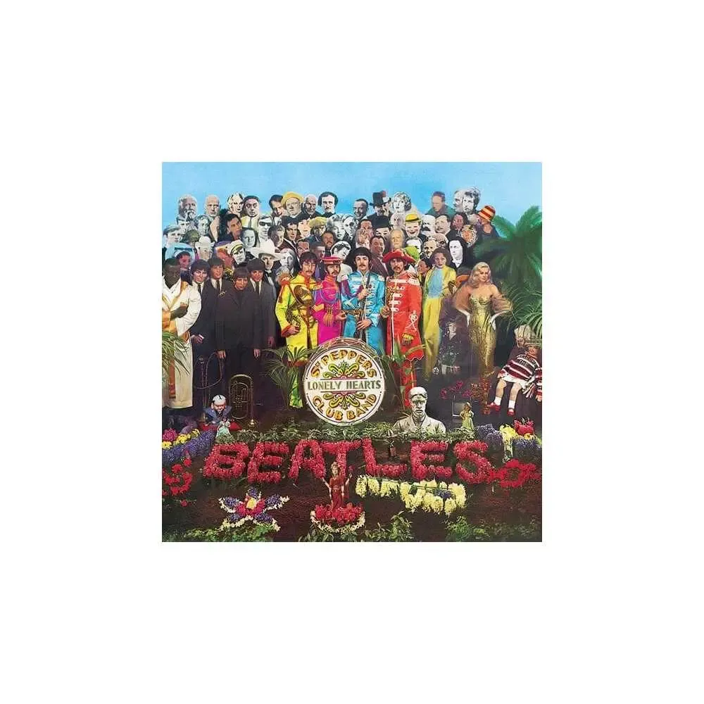 The Beatles Leinwandbild Sgt. Peppers 40x40 cm
