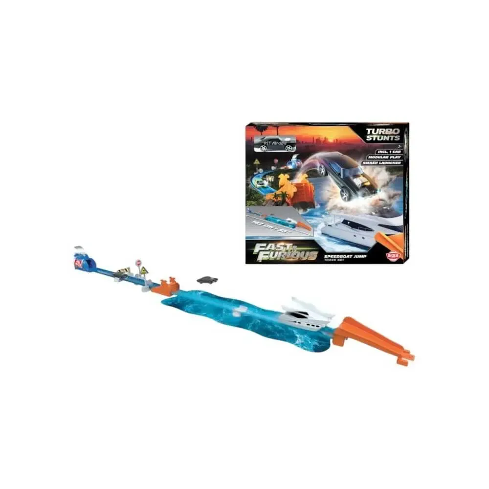 Fast & Furious Spielset Speedboat Jump 11 cm