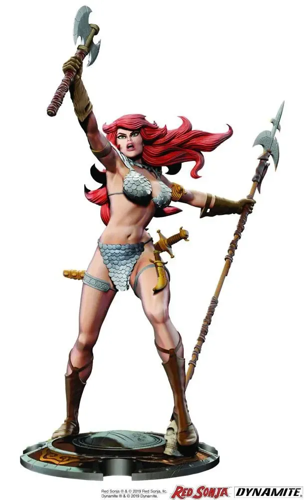 Red Sonja 45th Anniversary Statue 32 cm by Frank Thorne